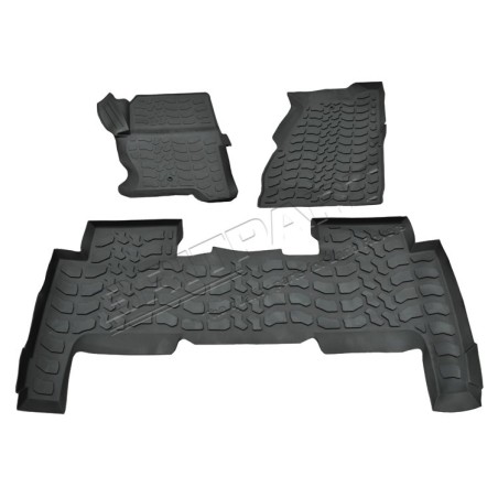 SET TAPIS DE SOL AV & AR EN CAOUTCHOUC RRS L320