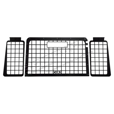 SET GRILLE INTERIEURE DE PROTECTION DE VITRE ARRIERE DEFENDER 90