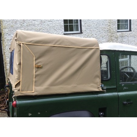 BÂCHE BEIGE SANS FENETRE LATERALE DEFENDER 90 PICK UP