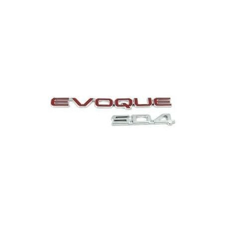 BADGE ECUSSON DE COFFRE ROUGE EVOQUE ORIGINE