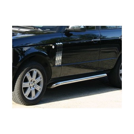 POUTRES LATERALES CHROMEES RANGE ROVER L322