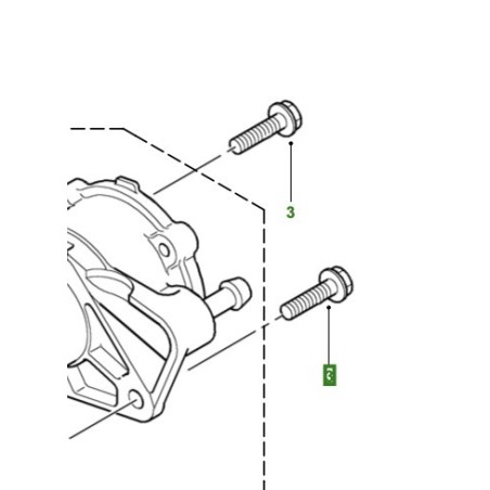 VIS POMPE A VIDE FREELANDER I TD4 ORIGINE