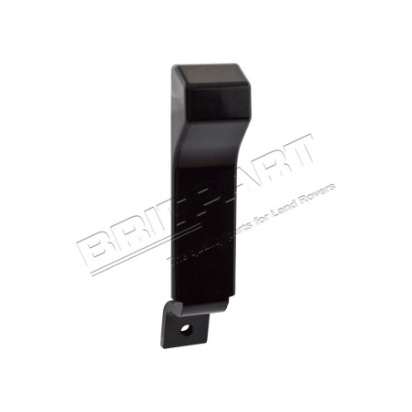 LOQUET DE PORTE DEFENDER EN ALUMINIUM ANODISE NOIR