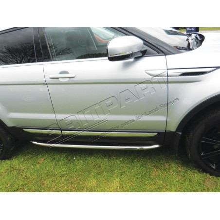 TUBES LATERAUX CHROMES RANGE ROVER EVOQUE