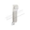 LOQUET DE PORTE DEFENDER EN ALUMINIUM ANODISE GRIS