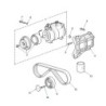 COURROIE COMPRESSEUR CLIMATISATION RANGE ROVER P38 ORIGINE